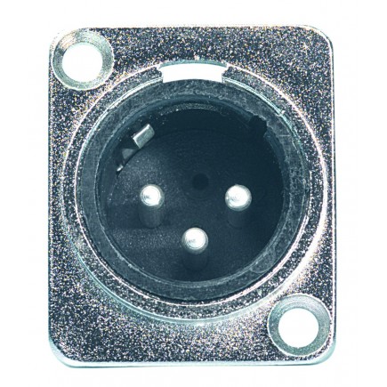 PROEL STAGE XLR3MDL PROEL XLR CONNECTORS gniazdo XLRm 3-pin do montażu panelowego